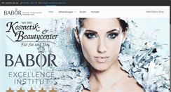 Desktop Screenshot of kosmetik-kueffner.de